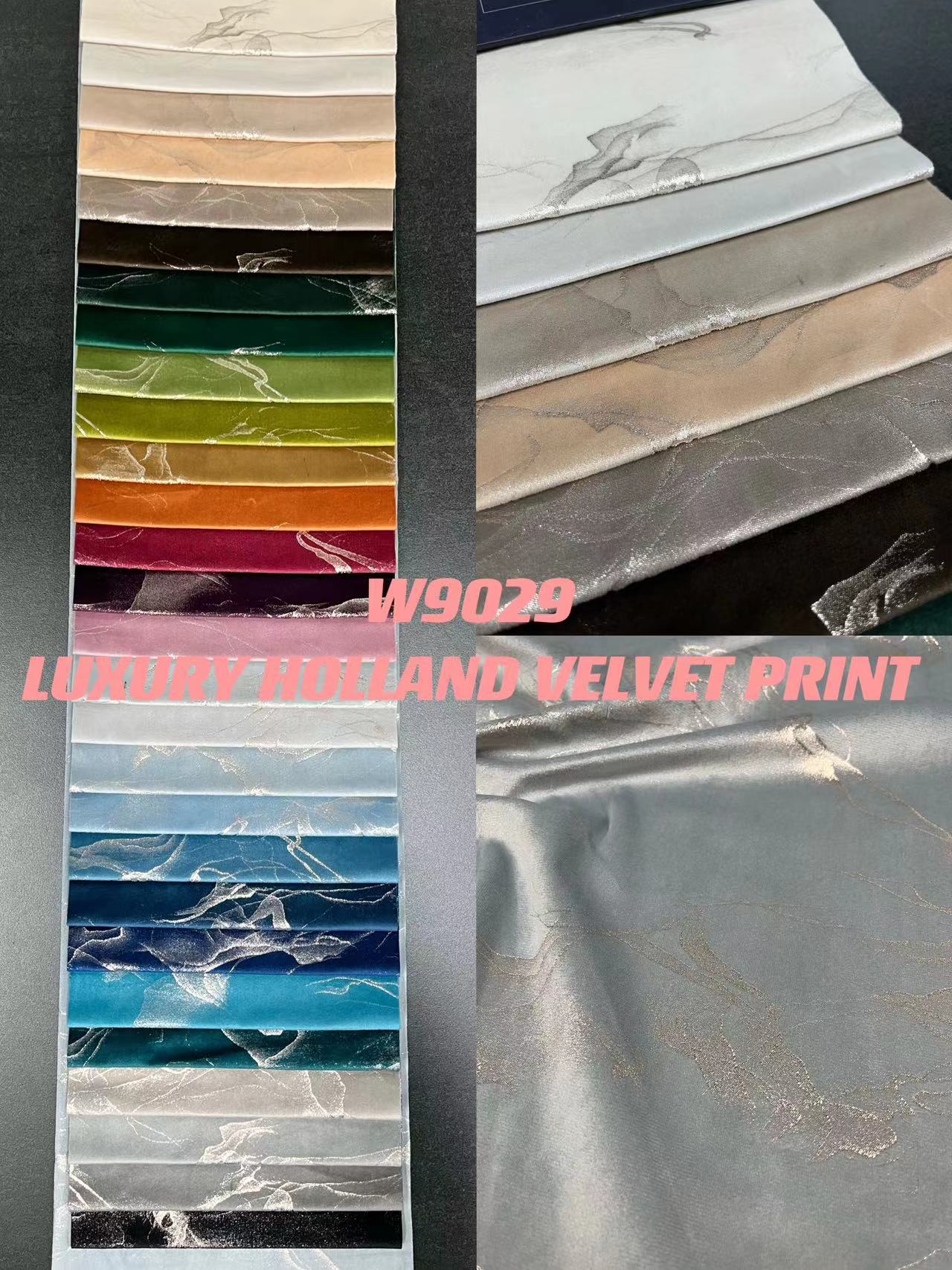 W9029 LUKSUS HOLLAND FLØELSTRYKK