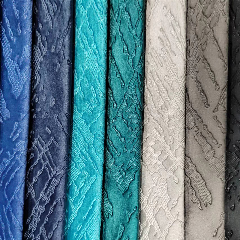 W9081+3D presset blomsterkunst nederlandsk fløyel 3D preget flannelettgardinduk